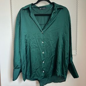 Zara Green top